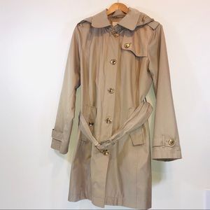 michael kors tie waist coat